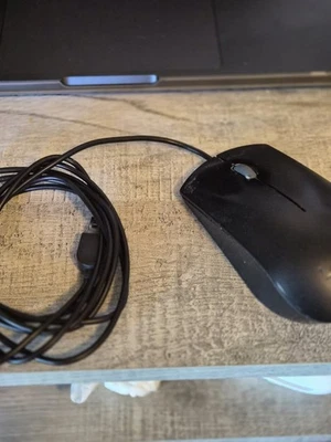 LENOVO OPTICAL USB WIRED SCROLL MOUSE MODEL M028U0L FREE SHIPPING  - Image 1 of 2