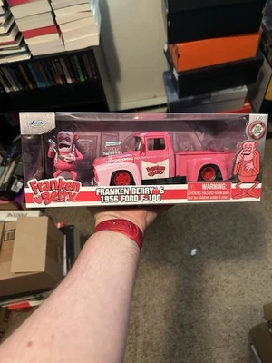 Jada Toys Hollywood Rides Frankenberry Figure & 1956 Ford F-100 Die-cast Rare - Image 1 of 4