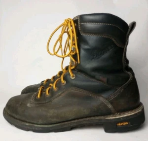 Danner Quarry 8 Zoll Arbeitsstiefel wasserdicht 17309, Gr. 11,5, Vibram Sohlen, Used - Bild 1 von 15