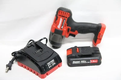 Bauer 1781C-B1 20V Cordless 1/4" HEX Tool Impact Driver w/Bauer Charger 1704c-B - Image 1 of 4