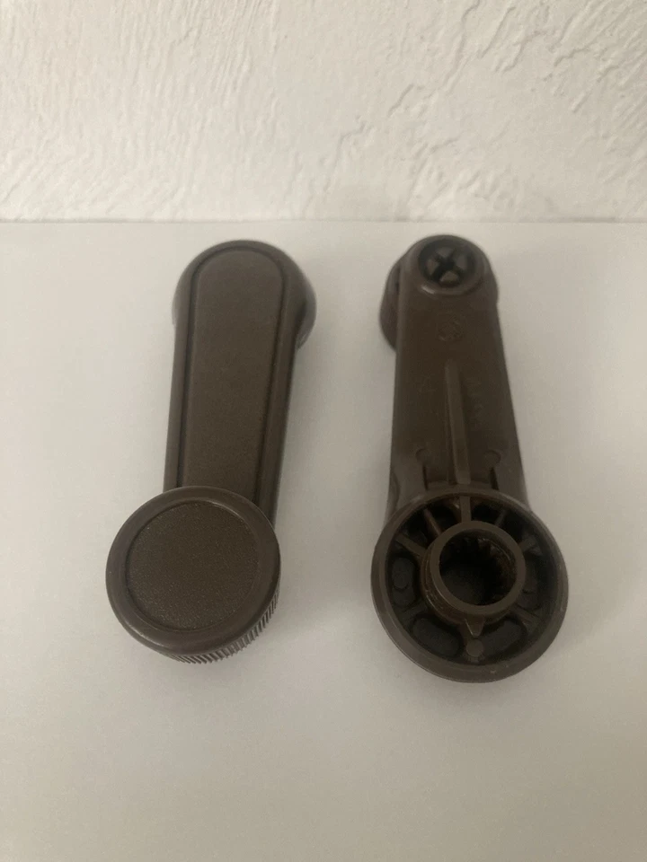 Manivela de ventana manual para camioneta Toyota 1979-83 marrón OEM Foto 1 de 4