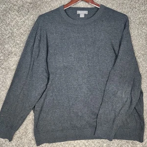 Suéter Daniel Cremieux Para Hombres XXL Gris 100% Algodón Supima Cuello Redondo Pullover Nuevo sin Etiquetas - Imagen 1 de 8