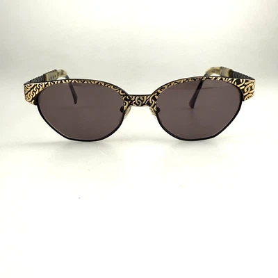 Gafas de sol Rosana vintage mod. Cadena de Oro R9 Hecha en Japón Ovalada Años 90 RARA Foto 1 de 4