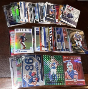 Buffalo Bills x81 Card Refractor Rookie Parallel Insert Vet Numbered Lot - Bild 1 von 15