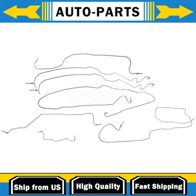 Dorman Para 2001-2002 GMC SIERRA 2500 HD Kit de Línea Hidráulica de Freno Acero Inoxidable Foto 1 de 4