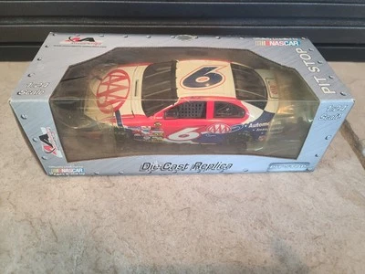 Motorsports Authentics NASCAR 1:24 Scale Pit Stop AAA #6 Mark Martin Car - Image 1 of 3