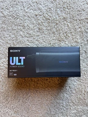 Sony ULT Power Sound Field 1 Wireless Portable Bluetooth Speaker Black Bass NEW