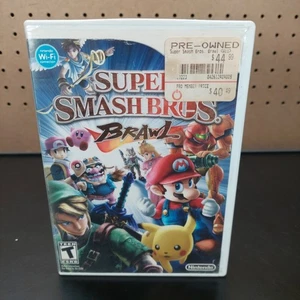 Super Smash Bros. Brawl Nintendo Wii, 2008 komplett CIB - Bild 1 von 2