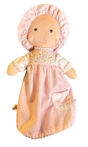 9" VINTAGE HOLLY HOBBIE FRIEND HEATHER RAG DOLL GIRL STUFFED ANIMAL PLUSH TOY - Picture 1 of 3