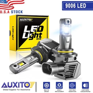 AUXITO 9006 HB4 LED Headlight Bulb Kit Low Beam 6000K Super White 50000LM 200W - Picture 1 of 12