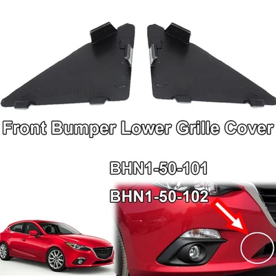 Pair Front Bumper Hook Tow Eye Caps Covers For Mazda 3 2014-2016 BHN1-50-101 102 Foto 1 de 4