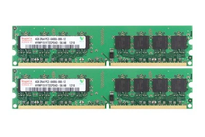 2X 4GB For Hynix 2Rx4 PC2-6400 DDR2 800Mhz  240Pin RAM Desktop Memory Only AMD - Image 1 of 4