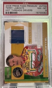 2006 Press Pass Premium Hot Thread Drivers Terry Labonte" #HTD9. PSA 8! Pop1! - Picture 1 of 2