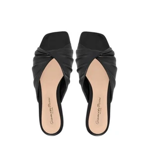 Gianvito Rossi Selene Nappa Sandal in Black 38 - Picture 1 of 4