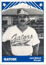 1983 Beaumont Golden Gators TCMA #21 Jack Maloof Manager - NM Baseball Card