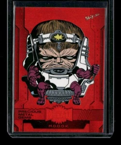 Gemas Modok #170 rojas PMG/100 2024 cubierta superior Marvel Metal Avengers - Imagen 1 de 3