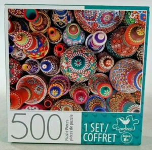 Pottery Jars 500 Piece Jigsaw Puzzle 11" x 14" by Cardinal - Picture 1 of 3