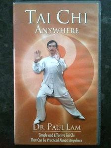 Dr. PAUL LAM ~ TAI CHI ~ ANYWHERE ~ RARE VHS VIDEO ~ FREE POST - Picture 1 of 2