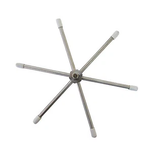 Workman WIL-KIT WH 6 Element Mobile Ground Plane Radial Kit White Caps - Picture 1 of 2