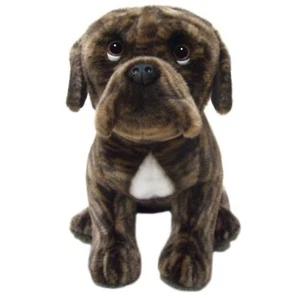 Boxer Brindle Dog 9.5"/24cm Stuffed Animal Faithful Friends - Picture 1 of 3