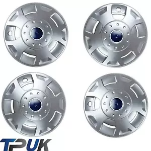 4 x 15 INCH WHEEL TRIM HUB CAP COVER X 4 FOR FORD TRANSIT MK6 MK7 2000-2014 - Picture 1 of 4
