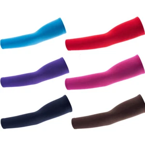 Outdoor Sports Cycling Sun UV Protection Cooling Arm Sleeves Cover for Men Women - Picture 1 of 31