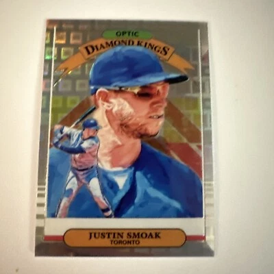 2019 Panini Donruss Optic Diamond Kings  Pandora Prizm /99 Justin Smoak #4 - Image 1 of 4