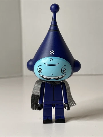 Dalek Blue Swirl Ice Bot - Kidrobot Designer Vinyl Art Figure - 1/25 Scarf Rare Cover