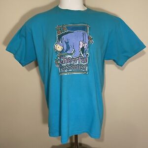 Disney Eeyore Winnie The Pooh Tee Shirt T-Shirt Cheerful Pessimist Vintage Sz XL