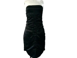 Marciano Black Bodycon Strapless Dress- Size Small - Picture 1 of 5