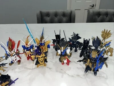 Lot Of (10) Bandai Gundam SDW HEROES Plus Parts - Image 1 of 4