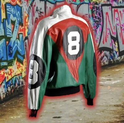 ViNTaGe MiCHeaL HoBan DouBLe OG 8-BaLL JaCKet AuTHeNTiC - Image 1 of 4