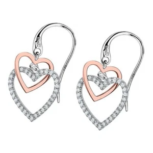 Orecchini in argento pendenti con cuori Lotus Silver LP1817-4/2 - Foto 1 di 1