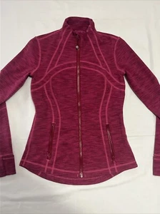 Lululemon Define Jacket Size 6 Small Berry Rumble Jewelled Magenta Luon Sweater - Bild 1 von 11