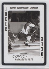 2006 Frameworth Hockey Hall of Fame Legends Playing Cards Bernie Geoffrion Boom