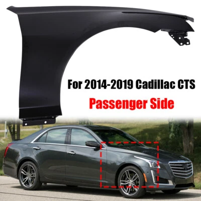 Replacement Front Passenger Side Fender Fits 2014-2019 Cadillac CTS Primed Steel Foto 1 de 4