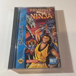 Revenge of the Ninja (Sega CD)- Sealed- See Pics- Rare New!! - Picture 1 of 9