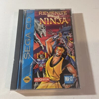 Revenge of the Ninja (Sega CD)- Sealed- See Pics- Rare New!! - Image 1 of 4