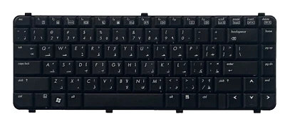 Tastiera qwerty Araba HP 6530 6530s NSK-H5R0A 9J.N8682.R0A 490267-171 491274-171 - Immagine 1 di 4