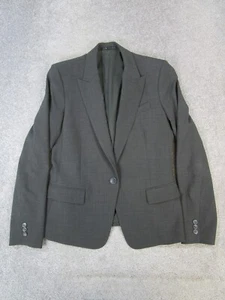 Theory Blazer Womens 10 Gray Sports Coat * - Picture 1 of 11