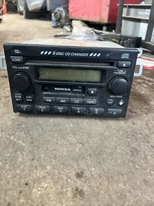 HONDA Accord Civic CR-V CRV Odyssey 6 Disc Changer CD Player Radio Stereo OEM - Picture 1 of 4