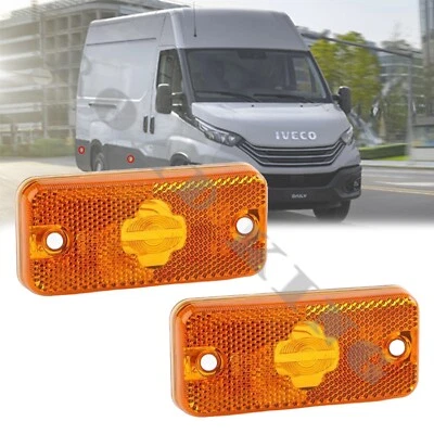 2x Feu de Gabarit Latéral Citroen Jumper/Fiat Ducato/ Iveco Daily/ Peugeo Boxer - Photo 1/4