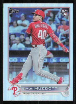 2022 Topps Update Rainbow Foil #US19 Simon Muzziotti - Image 1 of 2