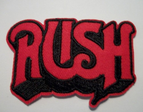 RUSH~Patch~Embroidered~2 7/8