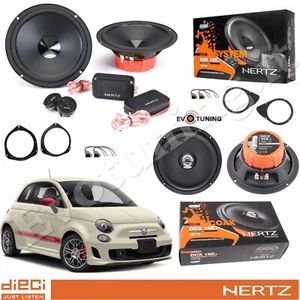 Kit 6 Casse Altoparlanti Hertz DSK+DCX 165.3 Anteriori e Posteriori per Fiat 500 - Foto 1 di 24