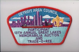 Detroit Area Council SA-440 CSP 13th Annual Memorabilia Auction and TOR (35 Made - Picture 1 of 1