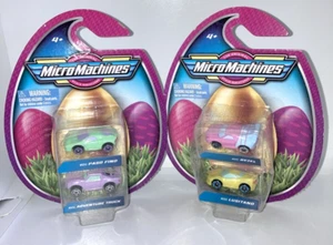 Micro Machines Easter Lot of 2 Packs Bezel Lusitano Paso Fino & Adventure Truck - Picture 1 of 8