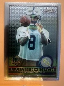1996 Topps Chrome #156 Marvin Harrison Colts RC Rookie - Picture 1 of 2