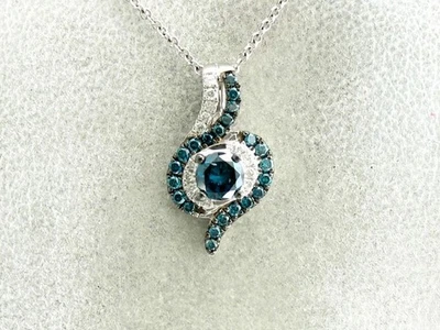 Pingente de diamante branco Le Vian 1/2 cts em ouro branco 14K - Imagem 1 de 4