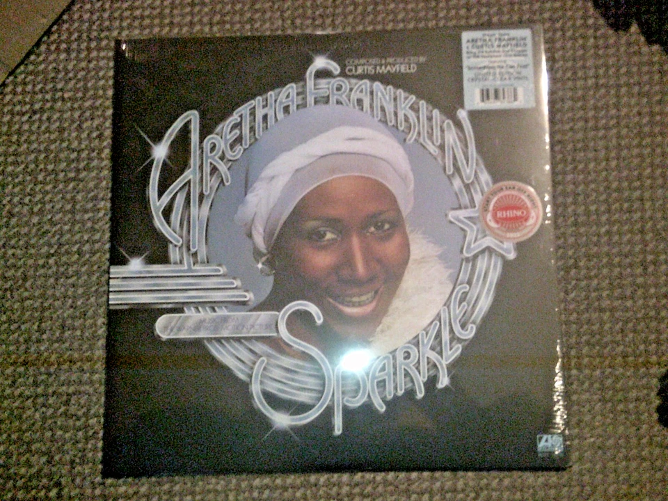 Aretha Franklin - Sparkle  LIMITED EDITION CRYSTAL CLEAR VINYL   LP  NEU (2022) - Bild 1 von 1